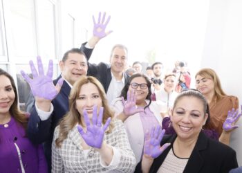 Citlalli Hernández y Armenta activan Casa de la Mujer Carmen Serdán en la capital (Videos)