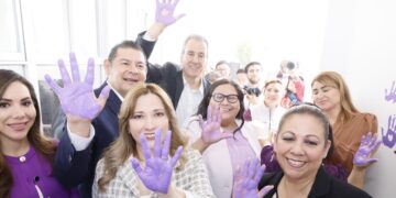 Citlalli Hernández y Armenta activan Casa de la Mujer Carmen Serdán en la capital (Videos)