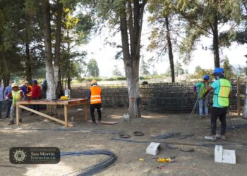 Avanza instalación de paneles solares en Texmelucan