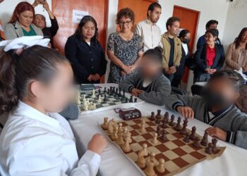 Realizan Concurso Regional de Ajedrez 2024-2025 en Cuautlancingo
