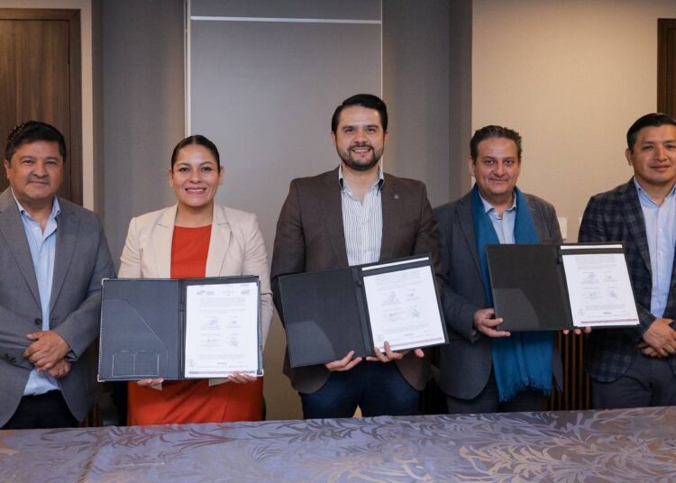 Gobierno de San Andrés Cholula y Canacintra firman convenio