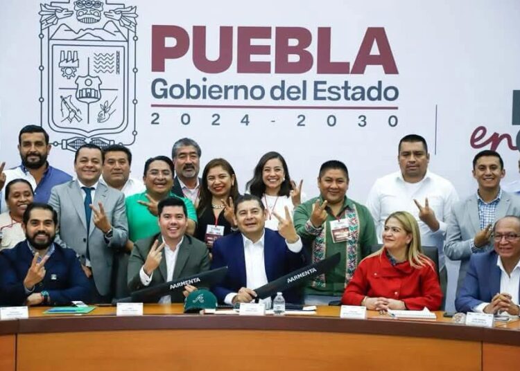 Armenta se reúne con presidentes municipales del Partido Verde
