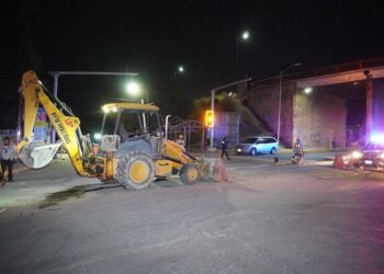 Inicia programa Bacheo Nocturno en Texmelucan