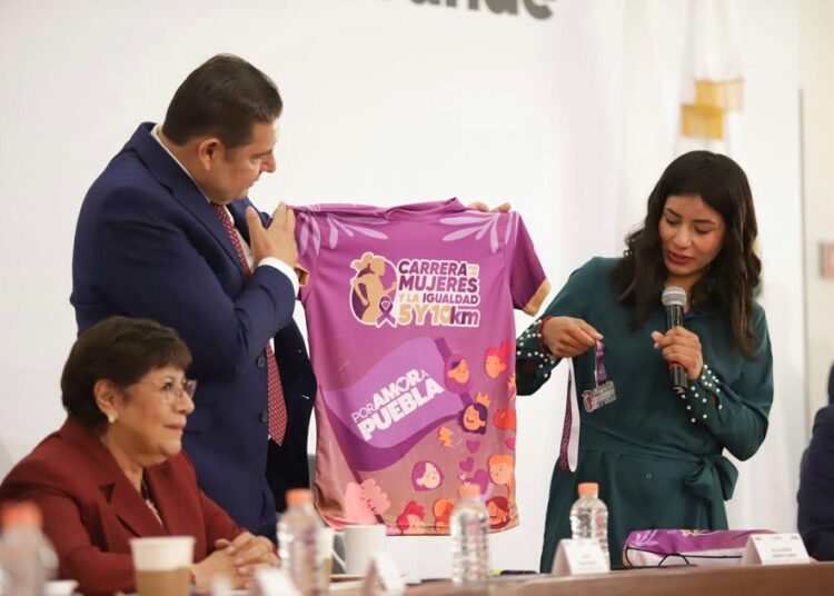 Gobierno de Puebla impulsa la ‘Carrera por las Mujeres y la Igualdad’