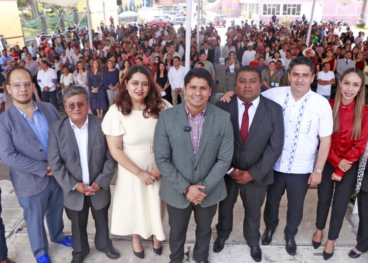 Pueblo de Cuautlancingo merece mayor prosperidad, paz y seguridad: Omar Muñoz