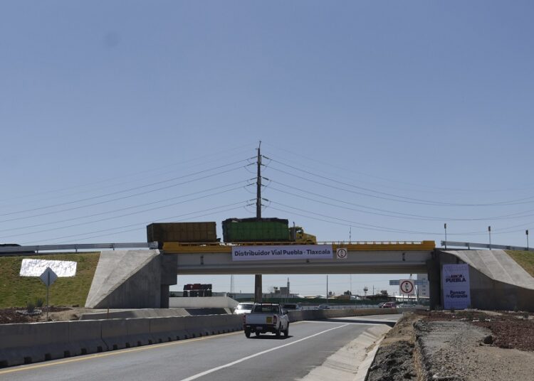 Inauguran Distribuidor Vial Puebla-Tlaxcala