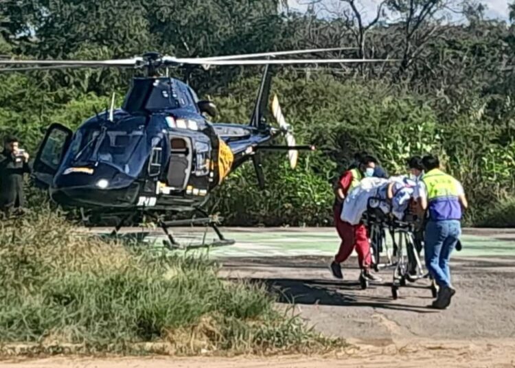 SUMA atiende emergencia para salvar la vida de un bebé