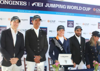 Gabriela Brugal conquista la Longines FEI Jumping World Cup Puebla 2025