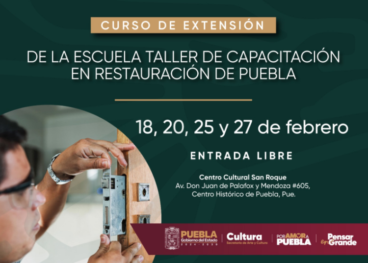 Colocación de cerraduras, mampostería son algunos de los curso que oferta Cultura