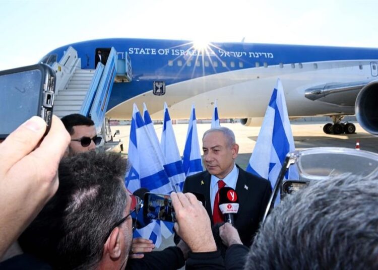 Netanyahu llega a Washington para reunión de mañana con Trump