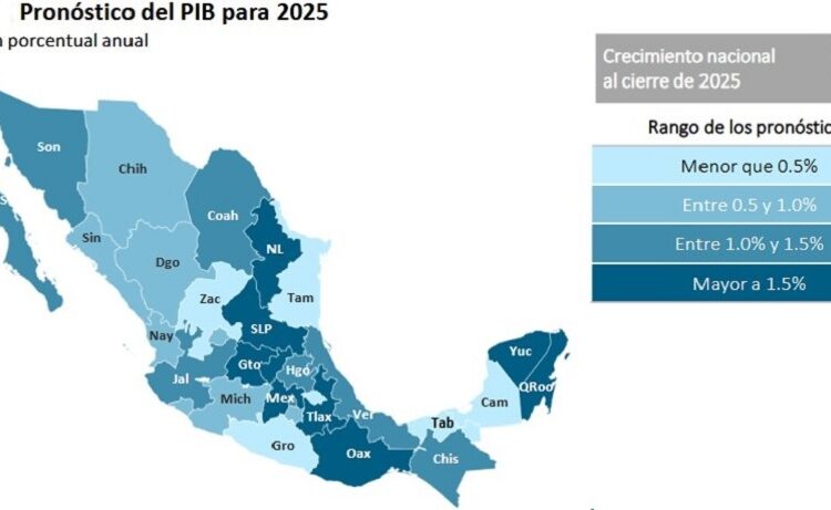 Puebla crecerá más que la media nacional en 2025