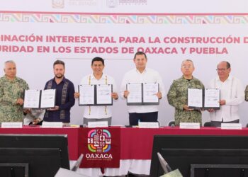 Construyen acuerdos por seguridad y desarrollo económico de Puebla y Oaxaca