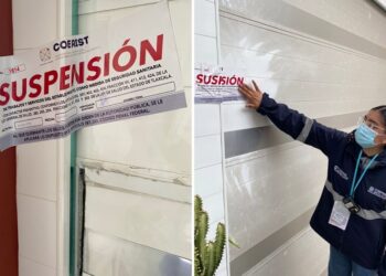 Coeprist realiza revisión en moteles en San Pablo del Monte