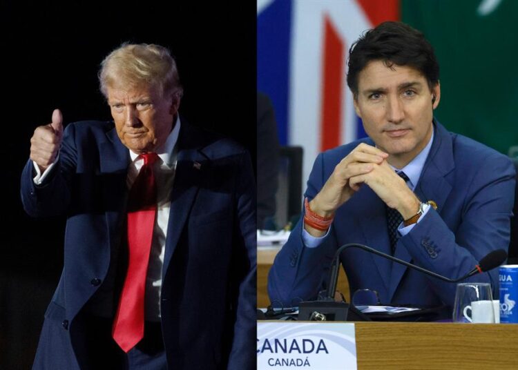Trump amenaza a Canadá con mayores aranceles si toma represalias contra EE.UU.