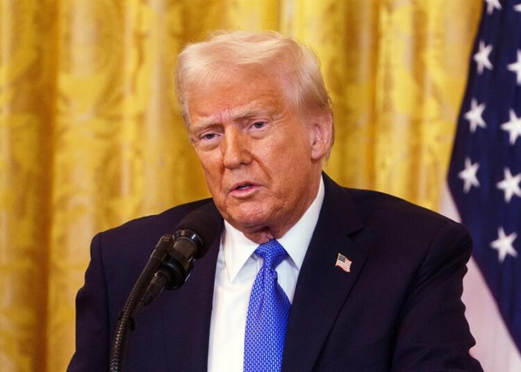 Palestinos desplazados no podrán regresar a Gaza: Trump