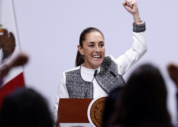 Sheinbaum destaca a México como referente en paridad de género