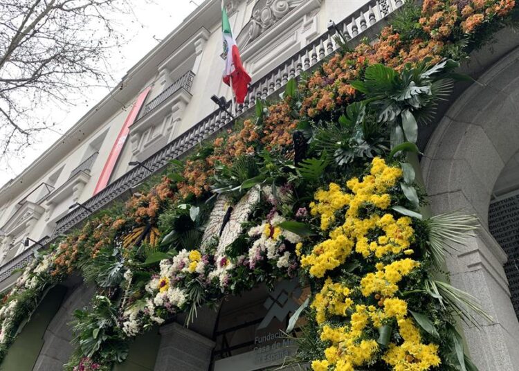 Entre flores y mariposas, la primavera mexicana llega a Madrid
