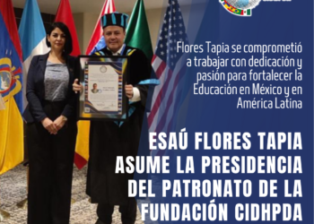 Flores Tapia asume la presidencia del patronato de la fundación CIDHPDA