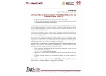 INFONAVIT da de baja a asesor por presuntos actos de corrupción en Jalisco