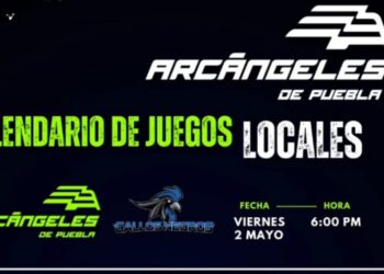 Arcángeles de Puebla revelan calendario como local
