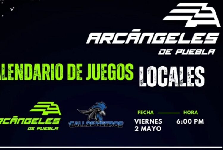 Arcángeles de Puebla revelan calendario como local