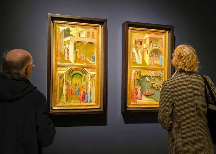 Arte sacro de Siena del siglo XIV deslumbra la National Gallery de Londres