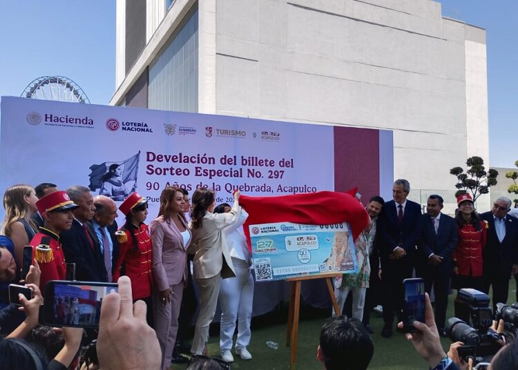 Lotería Nacional realizará sorteo especial en La Quebrada de Acapulco