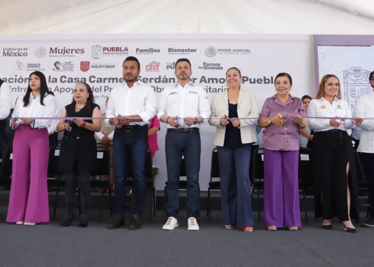 Con 15 Casas Carmen Serdán, Gobierno cumple con protección a poblanas