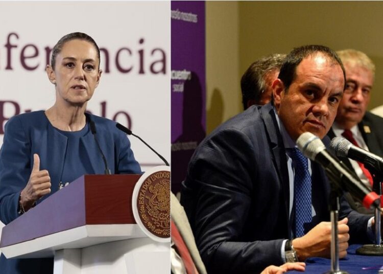 Sheinbaum pide pruebas en caso de Cuauhtémoc Blanco y niega pacto con oposición
