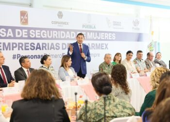 Armenta encabeza mesa de seguridad con empresarias de Coparmex