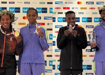 Etíopes Takele y Kebede ganan el Maratón de Tokio