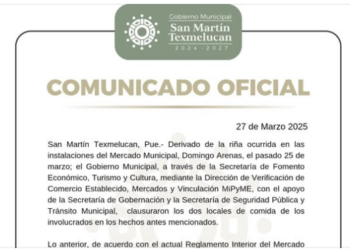Tras riña, Ayuntamiento de Texmelucan clausuran locales