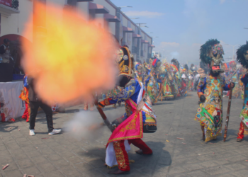 Huejotzingo recibe más de 60 mil visitantes en los tres primeros días del carnaval