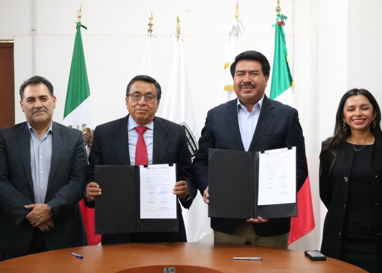 Firman convenio para garantizar seguridad y bienestar de las familias poblanas