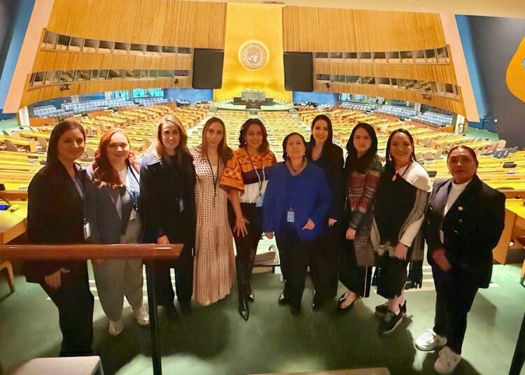 Liz Sánchez participa en Comisión de la ONU