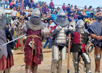Primera edición del Medieval Fest reúne a caballeros y princesas