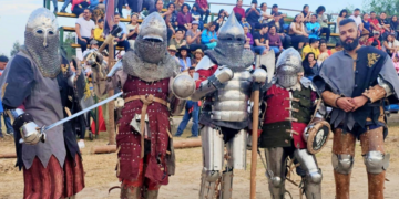 Primera edición del Medieval Fest reúne a caballeros y princesas