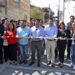 Omar Muñoz inaugura segunda obra de pavimentación en Sanctorum