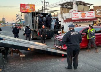 Combate del transporte pirata es frontal y no una simulación