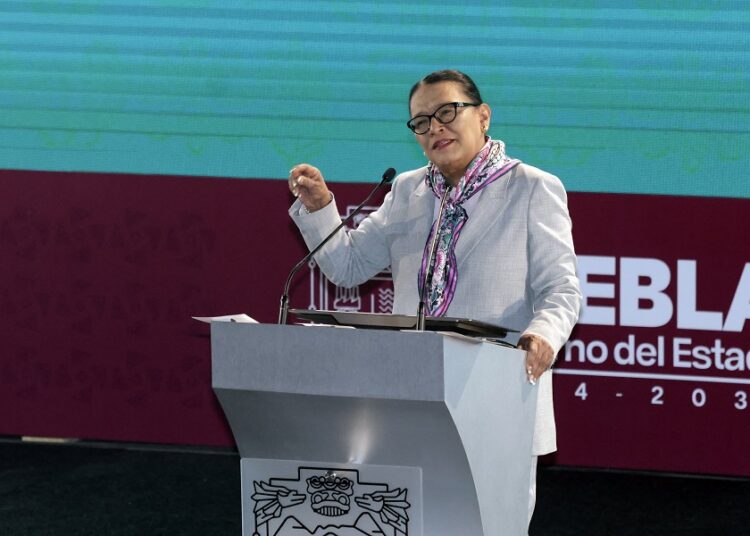 Rosa Icela Rodríguez destaca la transformación de Puebla