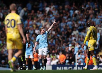 De Bruyne lidera remontada al Crystal Palace