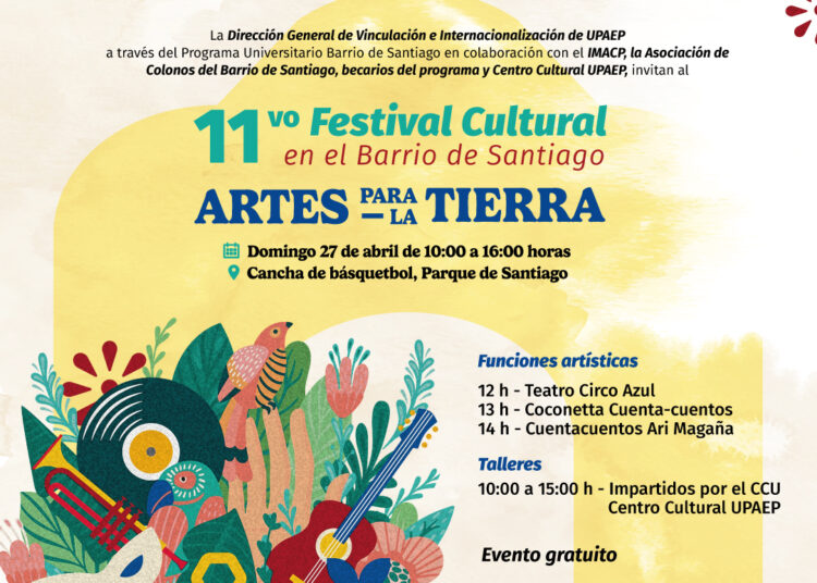 Onceavo Festival Cultural en el Barrio de Santiago Artes para la Tierra