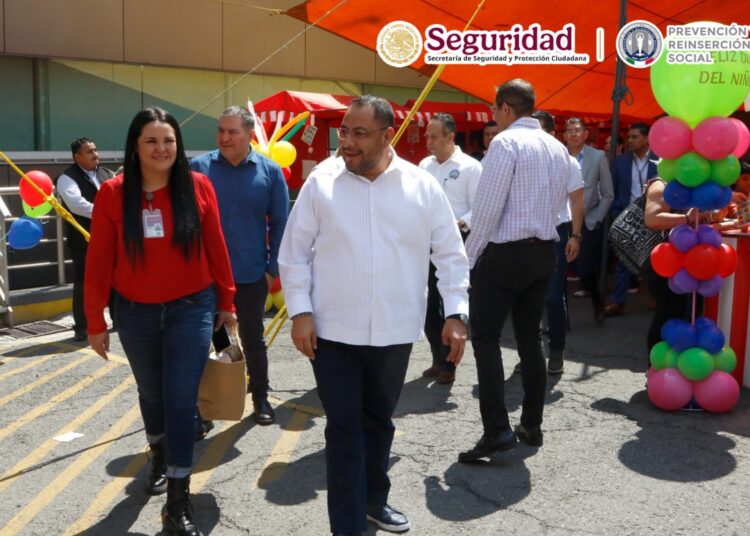 SSPC Festejo a niñas y niños del personal de prevención y reinserción social