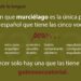 Las palabras con cinco vocales