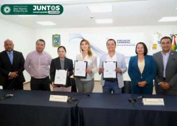 Texmelucan firma convenio con OCRA para fortalecer seguridad vehicular
