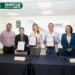 Texmelucan firma convenio con OCRA para fortalecer seguridad vehicular