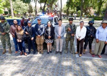 Tonantzin Fernández pone en marcha el operativo Semana Santa Segura en San Pedro Cholula