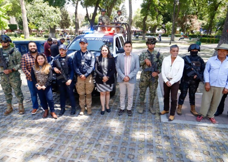 Tonantzin Fernández pone en marcha el operativo Semana Santa Segura en San Pedro Cholula