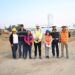 Supervisan David Aysa y Dulce Rivera construcción del Mercado San Ramón