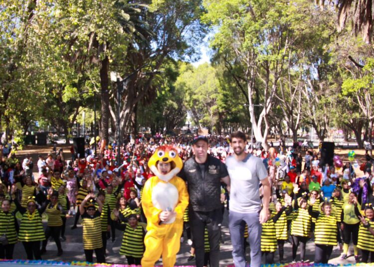 Más de mil participantes en la activación del IMDP por el Día de la Niñez
